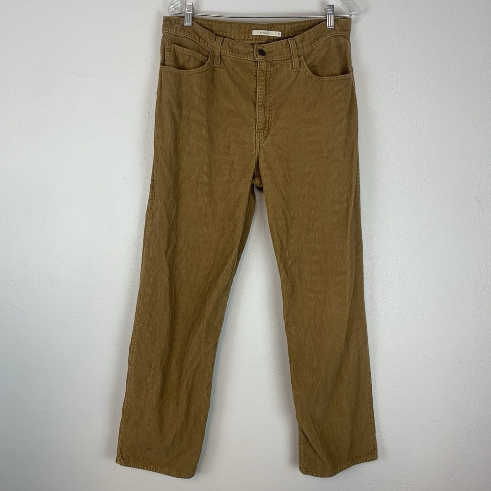 Levis Womens 31 Brown '94 Baggy Corduroy Pants Straight Relaxed Fit Chino Cotton